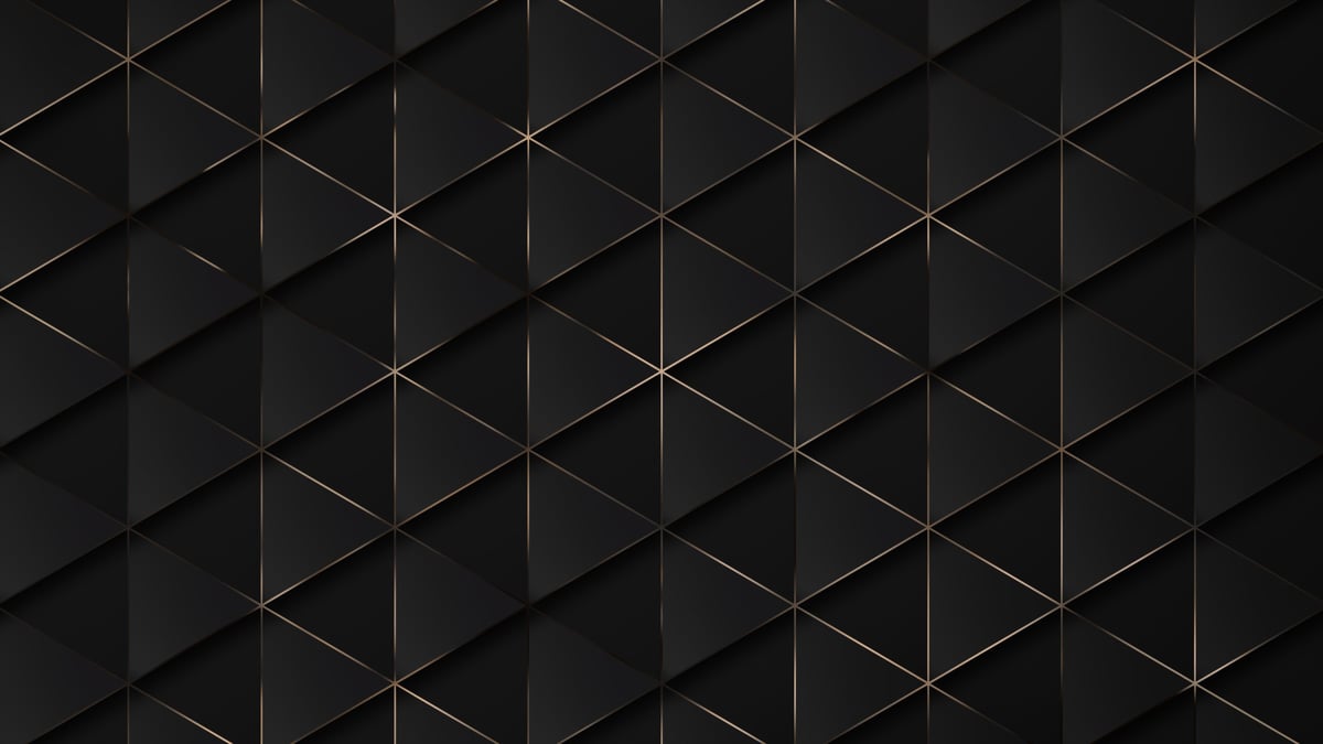 Abstract black and gold background